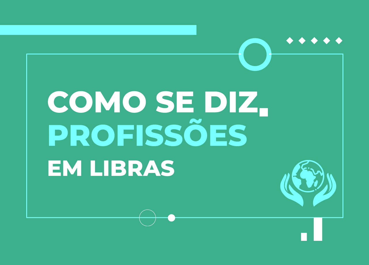profissões em libras