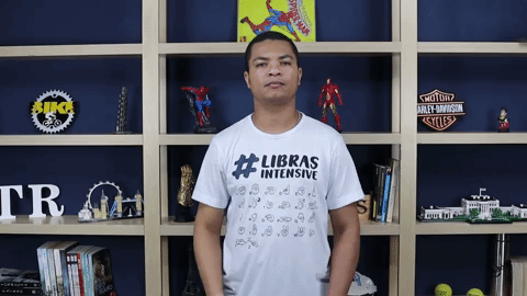 sinal de barco em libras
