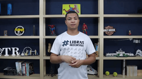 lilás em libras